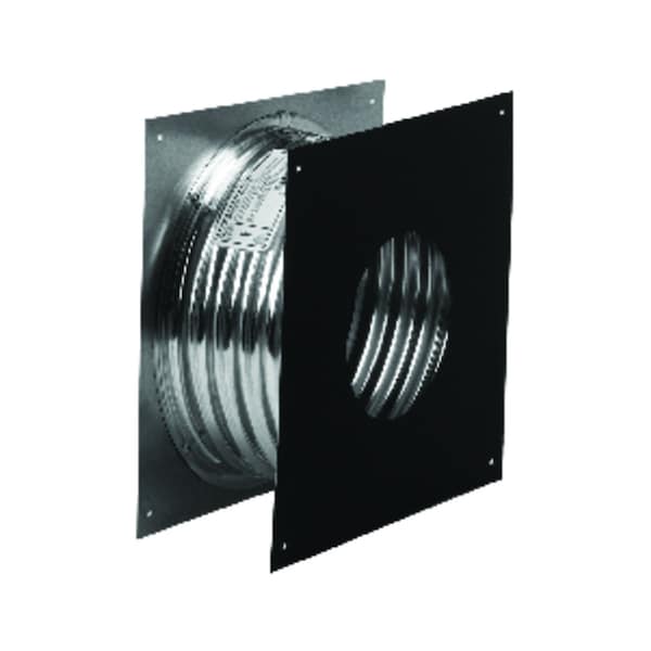 Selkirk 3 in. D Galvanized Steel Wall Thimble 283460 Zoro